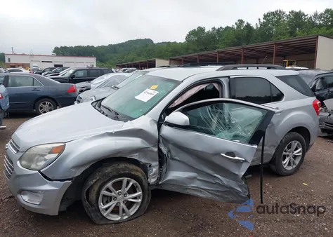 2017 Chevrolet Equinox Lt из США, поврежденный, VIN 2GNALCEK6H6269248